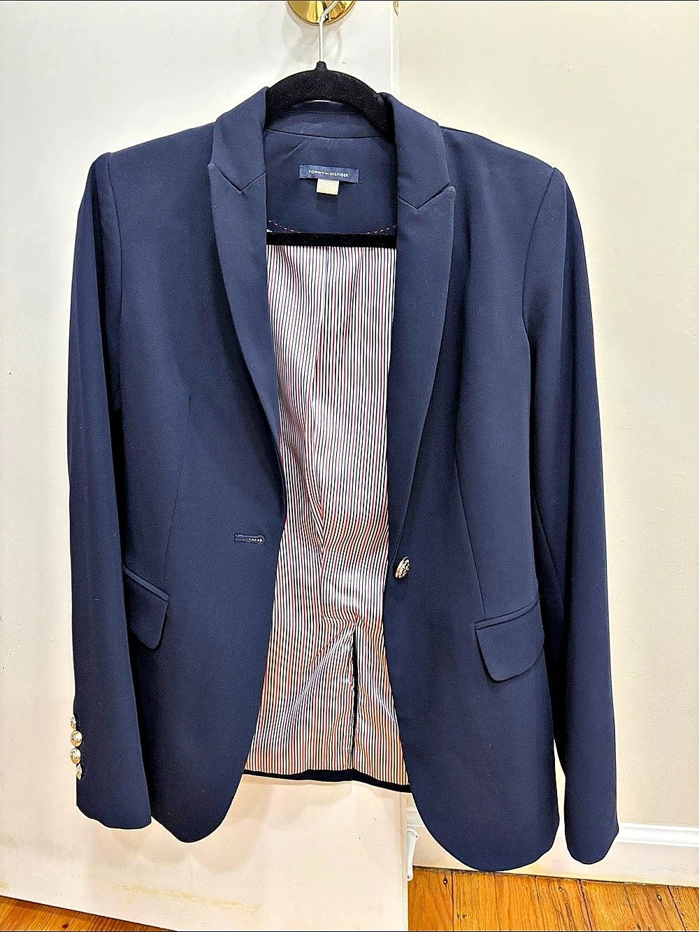 Tommy Hilfiger Navy Blazer Like New